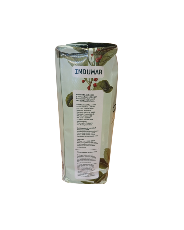 Yerba Mate Indumar Tradicional 500 grms