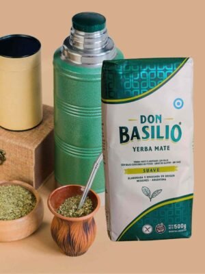 Yerba Mate Don Basilio - Tradicional Suave - 500 grms