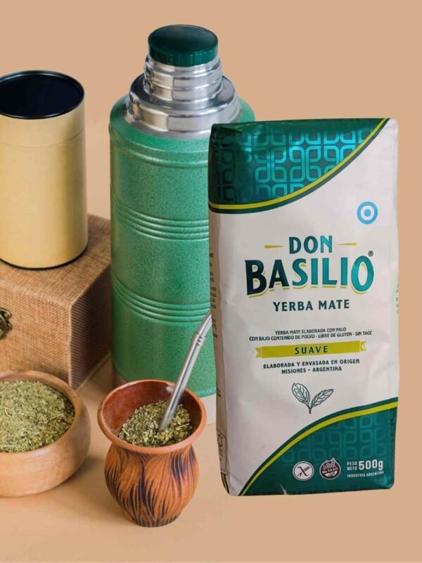Yerba Mate Don Basilio - Tradicional Suave - 500 grms