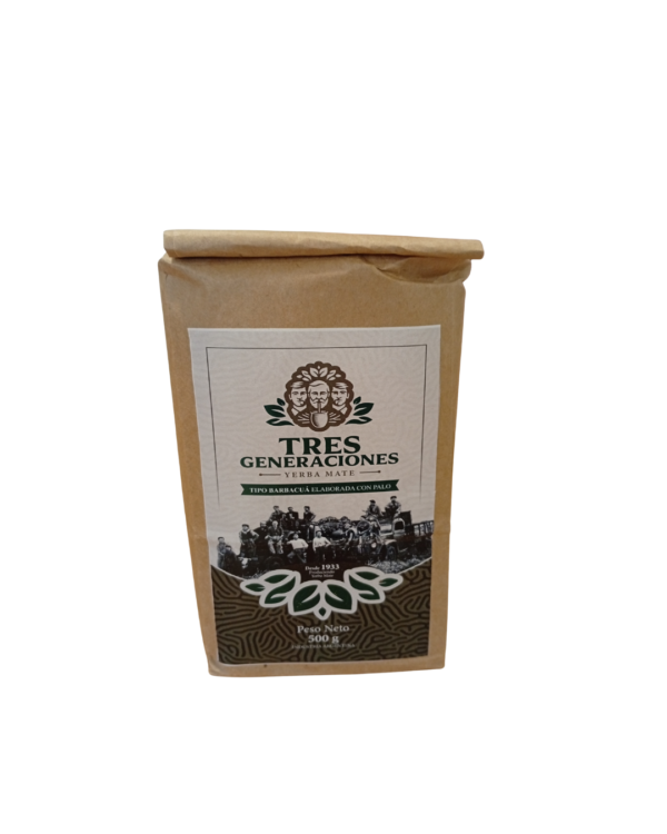 Yerba Mate Tres Generaciones - Barbacuá - 500 grms