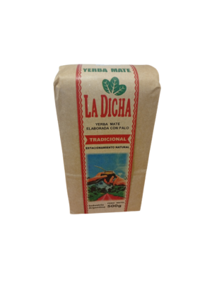 Yerba Mate La Dicha - Tradicional - 500 grms