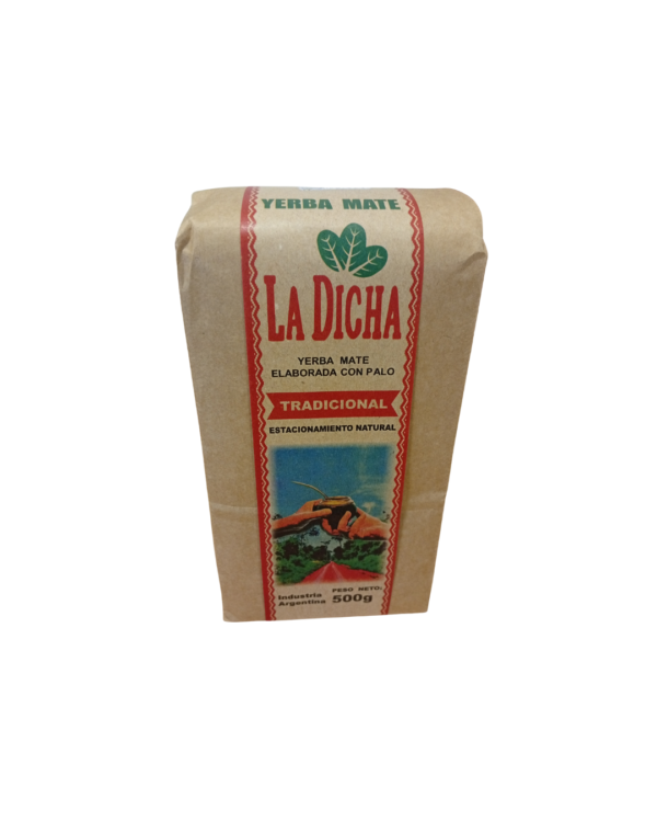Yerba Mate La Dicha - Tradicional - 500 grms