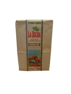 Yerba Mate La Dicha Barbacuá - 1kg