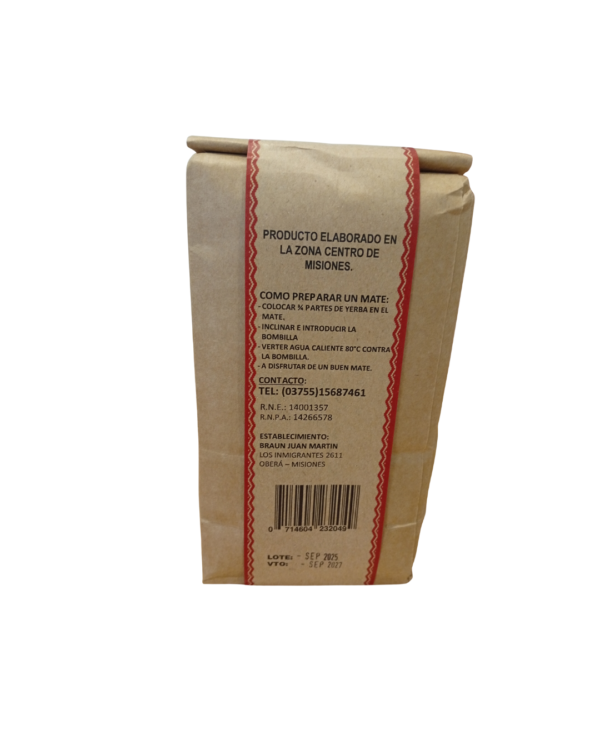 Yerba Mate La Dicha - Tradicional - 500 grms