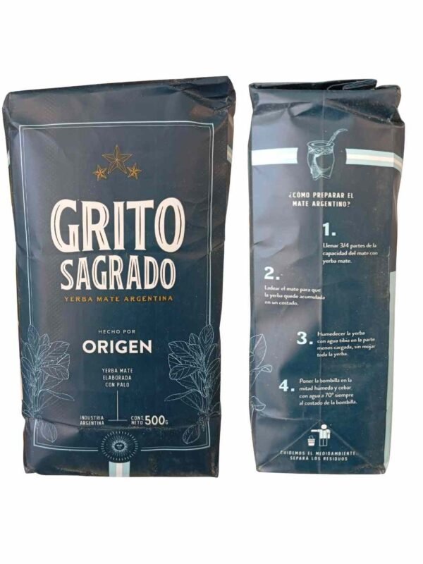 Yerba Mate Grito Sagrado 500 grms