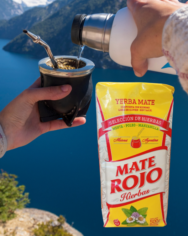 Yerba Mate Mate Rojo Compuesta - 500 grms -