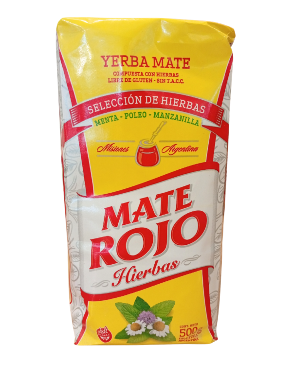 Yerba Mate Mate Rojo Compuesta - 500 grms -