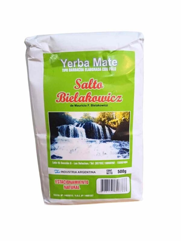 Yerba Mate Salto Bielakowicz - Barbacuá - 500grms