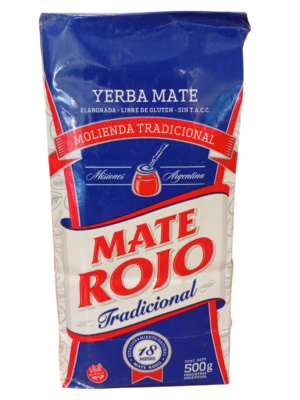 Yerba Mate Mate Rojo Tradicional - 500  grms -