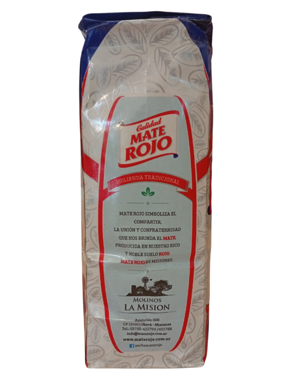 Yerba Mate Mate Rojo Tradicional - 500  grms -