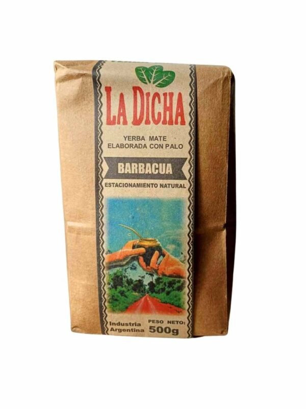Yerba Mate La Dicha Barbacuá 500grms