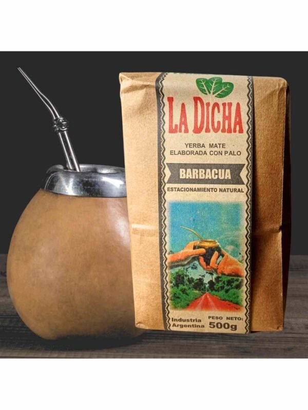 Yerba Mate La Dicha Barbacuá 500grms
