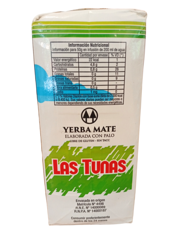 Yerba Mate Las Tunas 500 grms