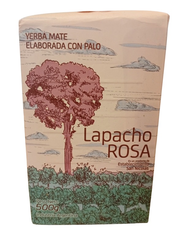 Yerba Mate Lapacho Rosa Tradicional 500 grms