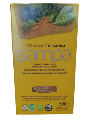Yerba mate Pampa Orgánica Premium 500 grms