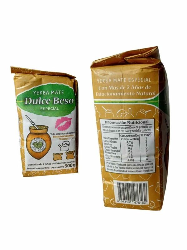 Yerba Mate Dulce Beso Barbacuá 500 grms
