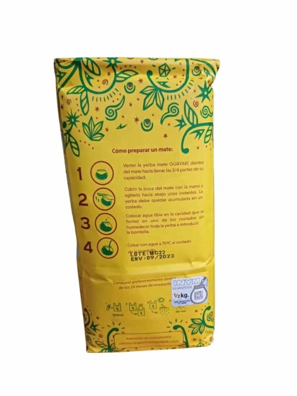 Yerba Mate Guayaki 500grms