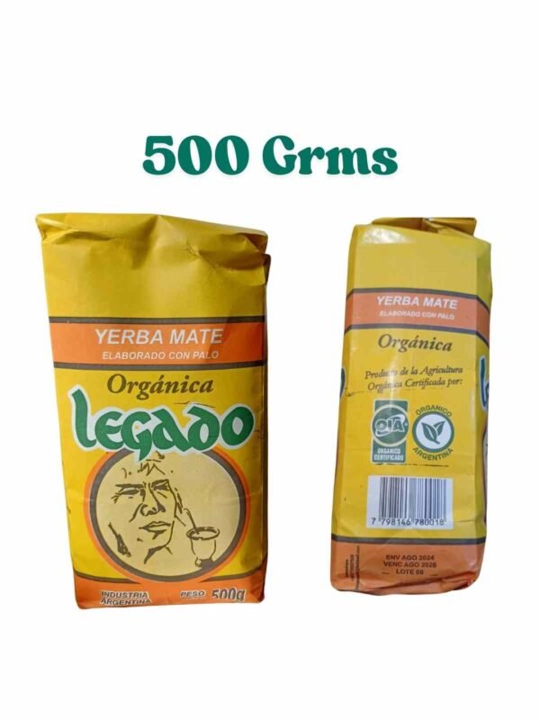 Yerba Mate Legado Orgánica 500 grms