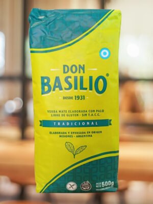Yerba Mate Don Basilio - Tradicional - 500 grms