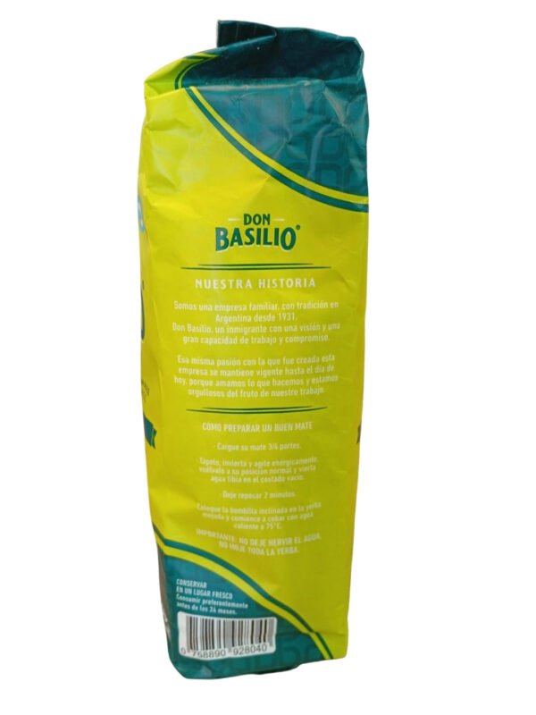Yerba Mate Don Basilio - Tradicional - 500 grms
