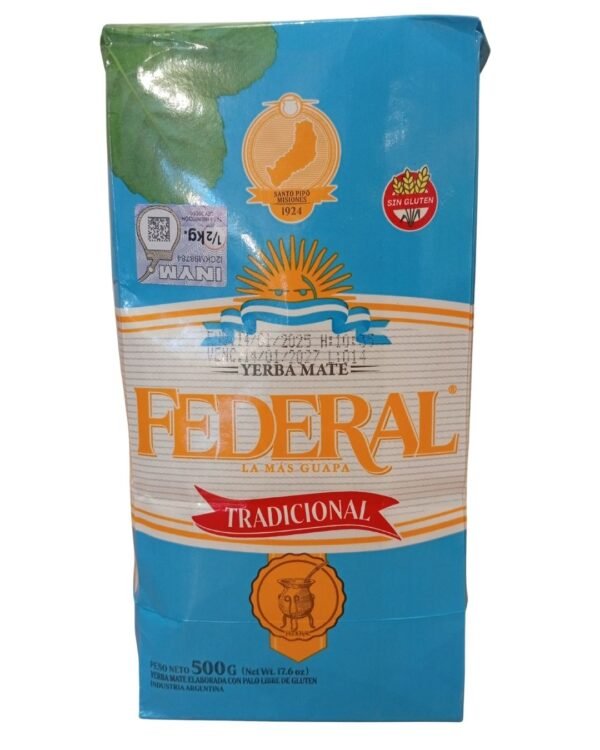 Yerba Mate Federal Tradicional 500 grms