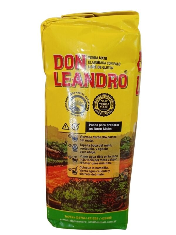 Yerba Mate Don Leandro Tradicional 500 grms