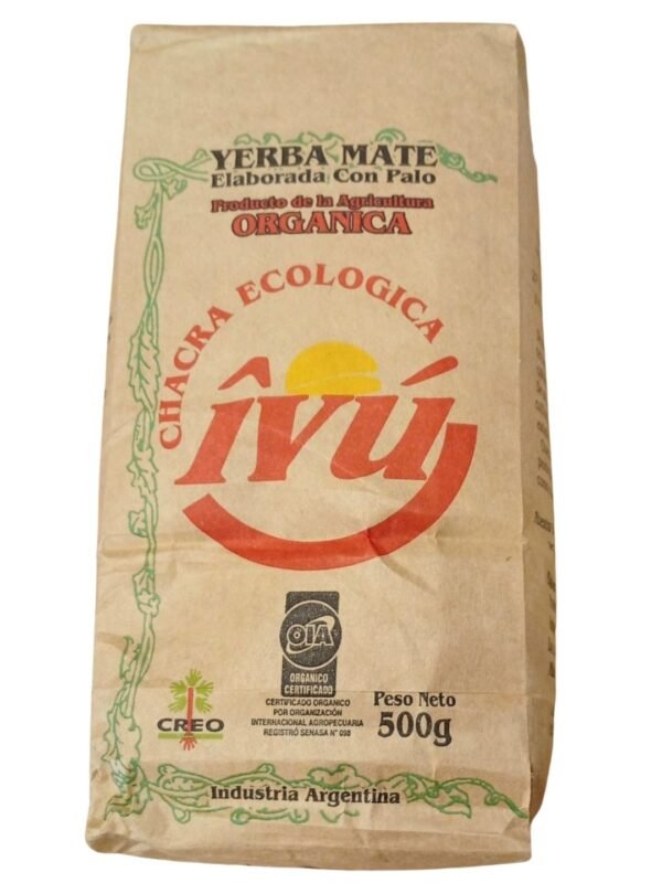 Yerba Mate Ivú Orgánica 500 grms