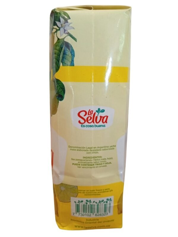 Yerba Mate La Selva Limón 500 grms