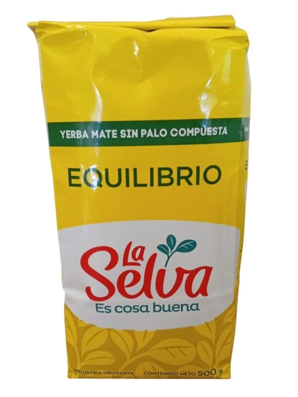 Yerba Mate La Selva Equilibrio: Pasionaria & Tilo. 500 grms