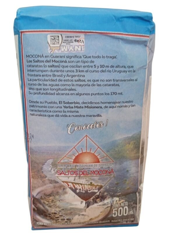 Yerba Mate  Salto del Moconá - 500 grms