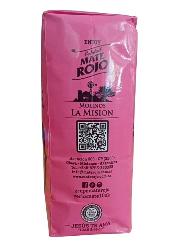 Yerba Mate Rojo 10 Tradicional - 500 grms