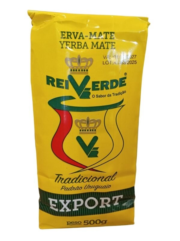 Yerba Mate Rei Verde Tradicional - molienda fina  tipo Uruguaya - 500 grms