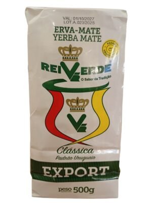Yerba Mate Rei Verde Classic - molienda tipo uruguaya - 500 grms